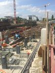 Die Baustelle nimmt Gestalt an - Bauplanung Aridbau in München